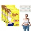 32Pcs Fat and Carb Blocker Herbal Detox Patch,Slimming Patches For Belly Weight Loss,Perfect Detox Slimming Patch Belly,Quick