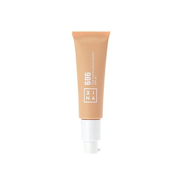 3INA MAKEUP - The Tinted Moisturizer SPF30 622 - BB Crème Sable Foncé - Fond de Teint avec Acide Hyaluronique et Crème Solair