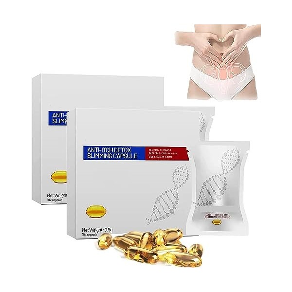 Anti-Itch Detox body sculpting Capsule, Anti-Itch Detox body sculpting Capsule Suppository, Anti-Itch Detox body sculpting Ca