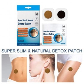 Dzhzuj 30Pcs Pure Natural Super Slim Patch, Pure Natural Bodys_Limming & Naturalde_Toxifying Essential Oil Patch, Slimming St