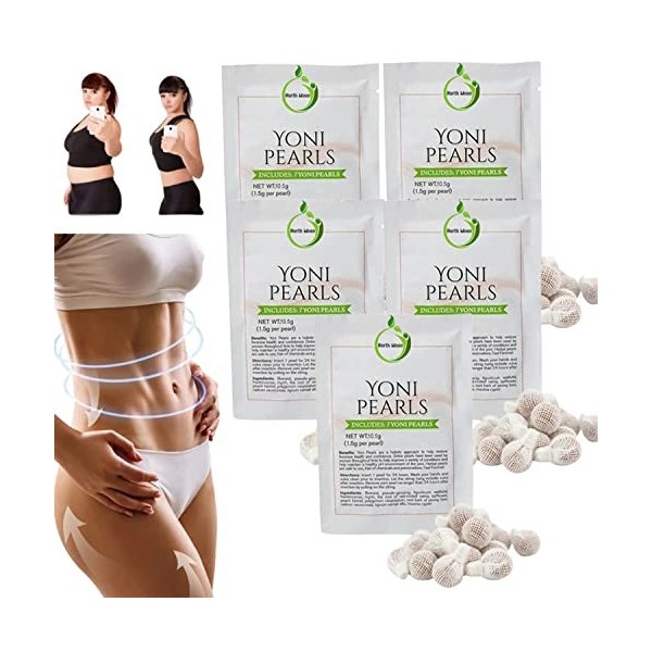 35Pcs Inature Femaleslimming and Detoxing Yoni Pearls, I Nature Female Slimming and Detoxing Yoni Pearls, Yoni Pearls Detox W