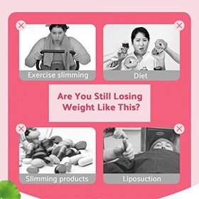 ZhiLianZhao Patchs Minceur Ventre, Dautocollant Nombril Formant, Améliorer Lélasticité Peau, Multifonction, Température Con