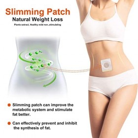 Updays 120 PCS Navel Patch, Effective Healthy Ancient Remedy Slimming Belly Pellet, Mugwort Navel Sticker, Perfect Detox Slim