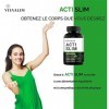 ACTI SLIM : Coupe Faim - Brûleur de Graisse - Réducteur Envie de Sucré | Objectif Minceur - Perte de Poids | Actifs Naturels 