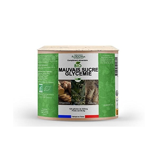 Laboratoire Floralpina - Mauvaise graisse bio 120 gélules