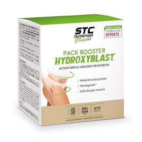 STC NUTRITION - Pack Booster Hydroxyblast - Complément alimentaire minceur - Aide à drainer, détoxifier, brûler les graisses 