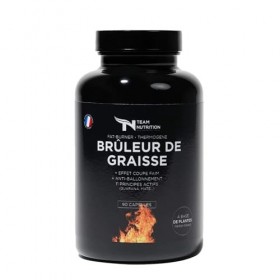BRÛLEUR DE GRAISSE Hyper Efficace 90 CAPS | TEAM NUTRITION | Booste Métabolisme | Coupe-Faim & Régulateur dAppétit | Lutte C
