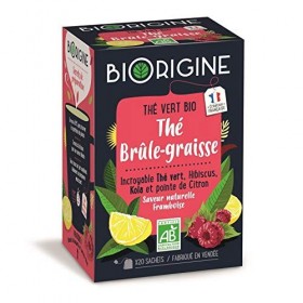 BIORIGINE - Thé Brûle Graisse Sachets 32G - Lot De 3 - Livraison Gratuite