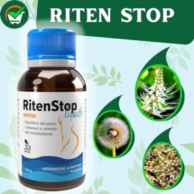 Ritenstop Drainage Forte Minceur | Brûle Graisse Drainage Liquides Corporels 200ml | Anti-cellulite Detox | Élimine les Toxin