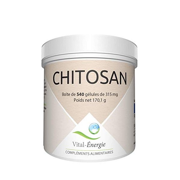 Vital-Energie Chitosan 540 gélules