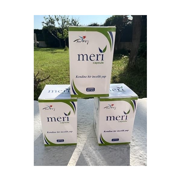 LOT 2 BOITES Meri Naturel capsule minceur, perte de poid, bruleur de graisses, ventre plat, minceur.