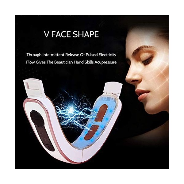 ZhiLianZhao Masseur de Mise en Forme Facial, Machine de Levage de Visage avec Mode Réglable, Mode Ipl, Pliable pour Raffermir