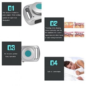 TsoLay Machine Portative Denlèvement De Graisse De Congélation, Instrument De Forme De Corps De Gel avec La Perte De Poids D