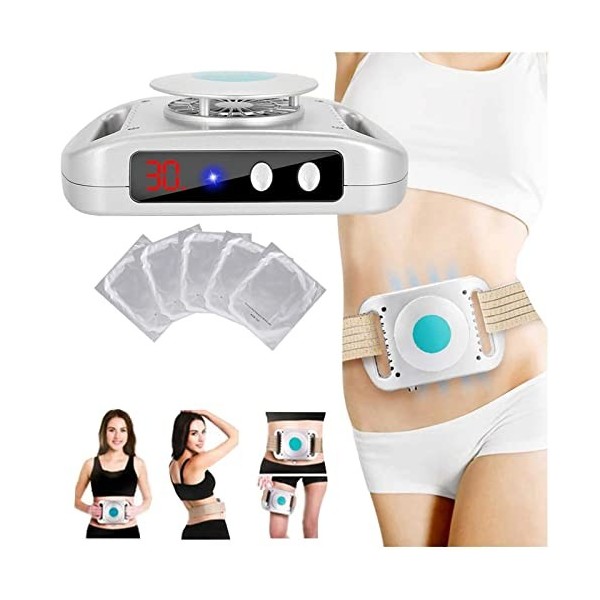 ZFAZF Cryolipolysis Machine, Congélation Graisses Minceur Body Machine, Portable Forme Corps Dispositif Beauté, avec 6 Morcea