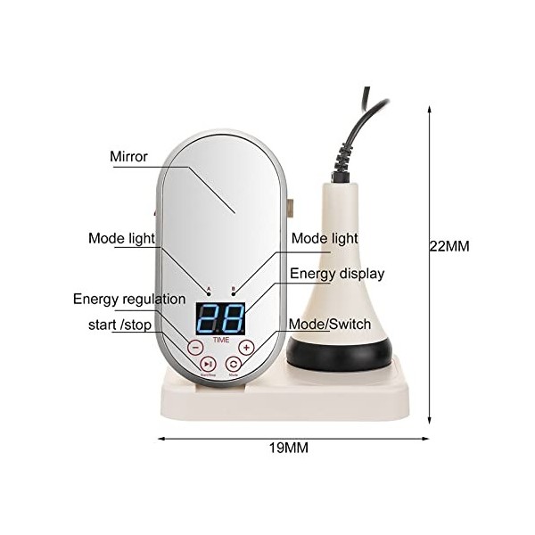 La Machine ultrasonique de Perte de Poids de cavitation de 80KHz avec la Graisse de Massage de Corps dultrason de 2 dans 1 r