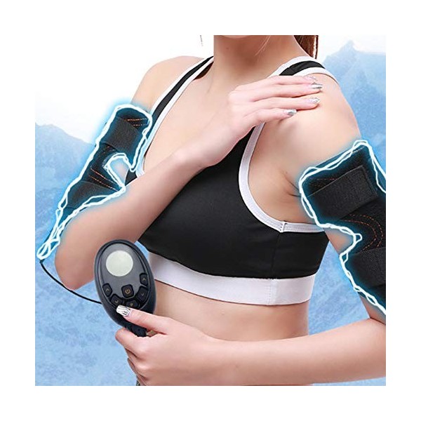 USB Charge Instrument Bras Amincissant, Mollet Amincissant le Rejet de la Ceinture Avec Technologie EMS Micro Current, Lavabl