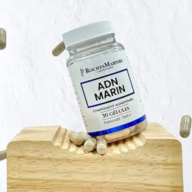 Roches Marines - Complément alimentaire ADN marin - Maintient la mémoire et la concentration - Soutien cérébral - Apport en a