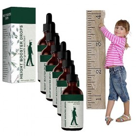 Cliqkwen Medicare Height Booster Drops,Height Booster Drops, Sci-Effect Height Growth Oil,Plant Extract High Oil for Adolesce
