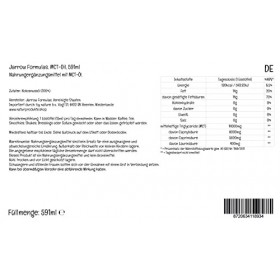 Jarrow Formulas, MCT Oil, Acide Caprylique et Acide Caprique, Vegan à Partir dHuile de Coco, 591ml, Testé en Laboratoire, Sa