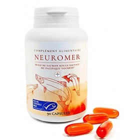 NUTRILYS - Neuromer® - Complément Alimentaire - Oméga 3/6/9, Vitamines A/D, + de 30 Acides Gras - 90 capsules