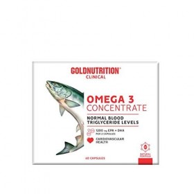 GoldNutrition Clinical Omega 3 Concentre - 60 caps.
