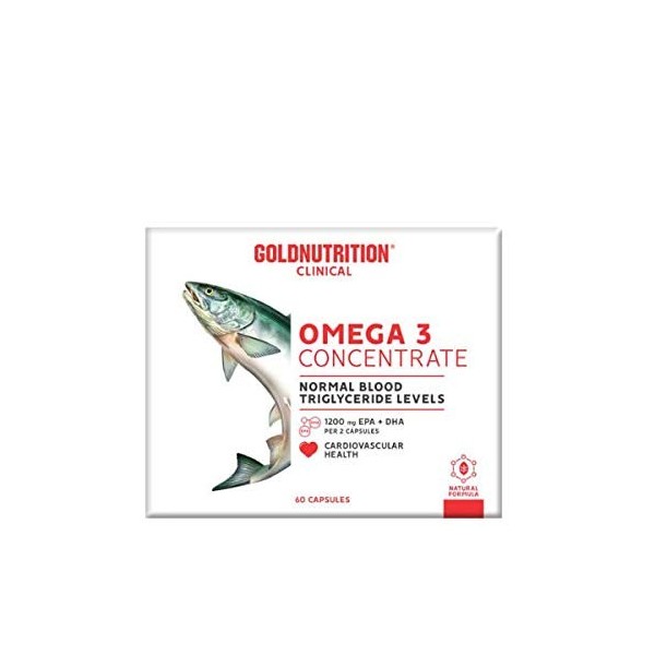 GoldNutrition Clinical Omega 3 Concentre - 60 caps.