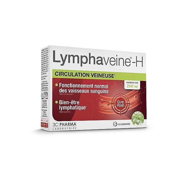 3C Pharma Lymphaveine-H 15 Comprimés