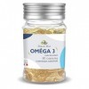 Herbes du Monde - Oméga 3 – Huile de poisson – Complément alimentaire - 1 Boite de 80 Capsules