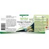 Fairvital | Omega-3 capsules dhuile de poisson - 500mg 1 mois - Fortement dosé - 90 gélules - avec lEPA et le DHA