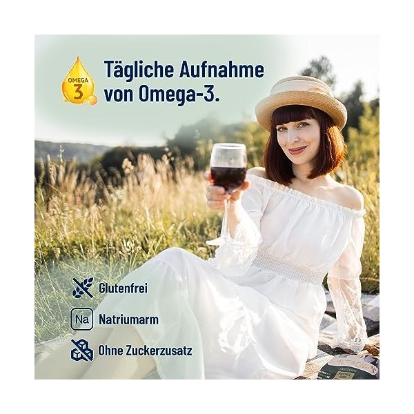 OmegaChips Graines de lin Gourmet Herbes – Snack sain avec oméga-3, parfait pour les amateurs de sport et les amateurs de san