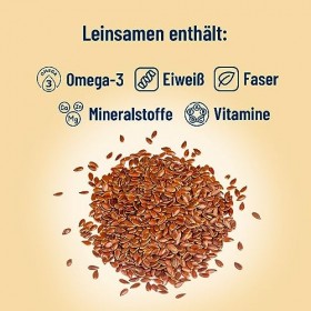 OmegaChips Graines de lin Gourmet Herbes – Snack sain avec oméga-3, parfait pour les amateurs de sport et les amateurs de san