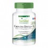 Fairvital | Omega-3 capsules dhuile de poisson 1000mg - 90 capsules - Fortement dosé gélules - 3000mg par dose journalière -