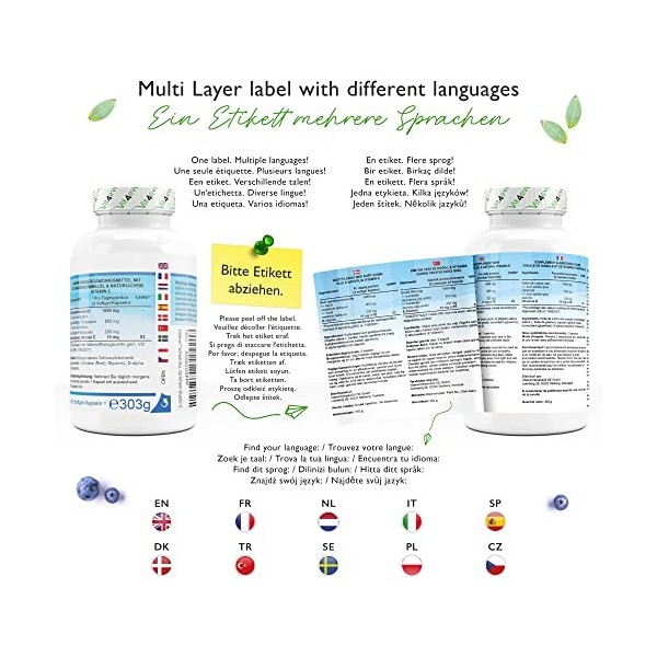 Black Cumin Oil - 420 Capsules - 1000 mg par portion journalière - égyptien, naturel et pressé à froid - avec vitamine E natu