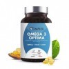 OMEGA 3 | Huile de poisson bleu sauvage, Haute concentration 2000mg, Riche en EPA & DHA | Système immunitaire, vision, mémoir