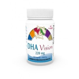 Vita World DHA Vision 220mg Omega-3 120 Capsules Made in Germany