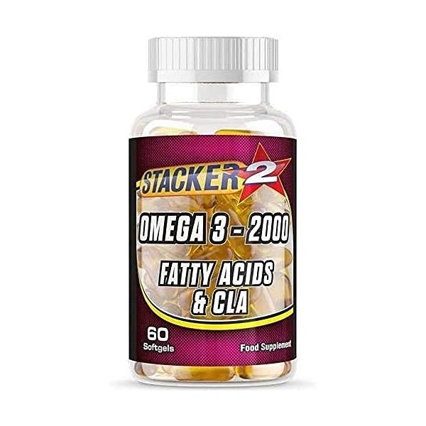 Stacker2 Dexi Omega 3 2000 Acide Gras Essentiels