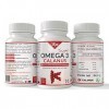 SUPER OMÉGA 3 CALANUS • Nouvelle génération doméga-3 • 100% pur • SDA + EPA + DHA • Issus de CALANUS finmarchicus • ASTAXANT