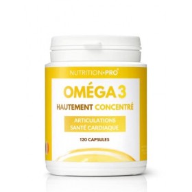 Oméga 3 - 120 capsules | Huile de poissons sauvages 2000mg | Hautement concentré | Santé cardiaque | Articulations | 100% nat