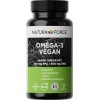 NATURA FORCE - Oméga 3 Végan, acides gras EPA et DHA issus de l’huile de Microalgue Schizochytrium - 100% vegan et brevetés O