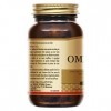 Solgar Omega 3 - Cardiovasculaire - Acide Gras essentiel pour lorganisme - Formule concentrée - Complément Alimentaire - Fla