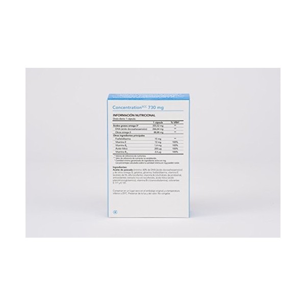 Omegafort Concentración 30 Cápsulas