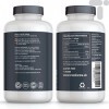 Huile de Poisson Omega 3 | 1000mg | 360 gélules | Sans OGM, Sans Gluten | Première Pression à Foid, Rafinement et Filtrage Mo