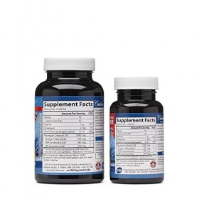 Carlson Labs - Norvégien EcoSmart Omega - 3 Pack de bonus aromatisé au citron 500 mg - 120 Softgels Autrefois CalaOmega High 