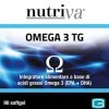 Nutriva Omega 3 TG - Complément alimentaire à base dhuile de poisson riche en acides gras oméga 3 90 gélules 