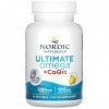 Nordic Naturals Ultimate Omega-3 + CoQ10, 1280mg doméga-3, avec EPA, DHA et coenzyme Q10, Hautement dosé, Goût de citron, 60