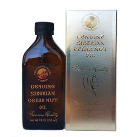 Huile de noix de cèdre de Sibérie de qualité supérieure 250ml, extra vierge, pressée à froid, Ringing Cedars of Russia collec