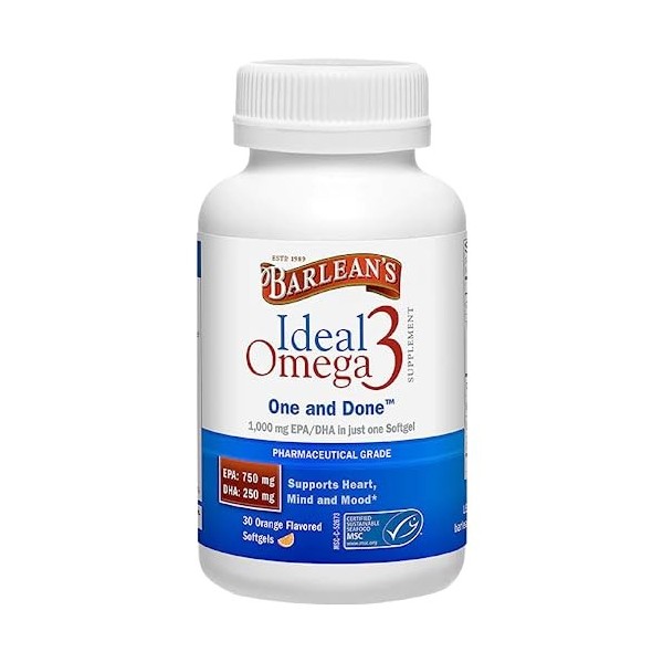 Ideal Omega 3 Orange 30 sgels