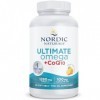 Nordic Naturals, Ultimate Omega-3 + CoQ10, 1280mg dOméga-3, avec EPA, DHA et Coenzyme Q10, Haute Dosé, Goût Citron, 120 Caps