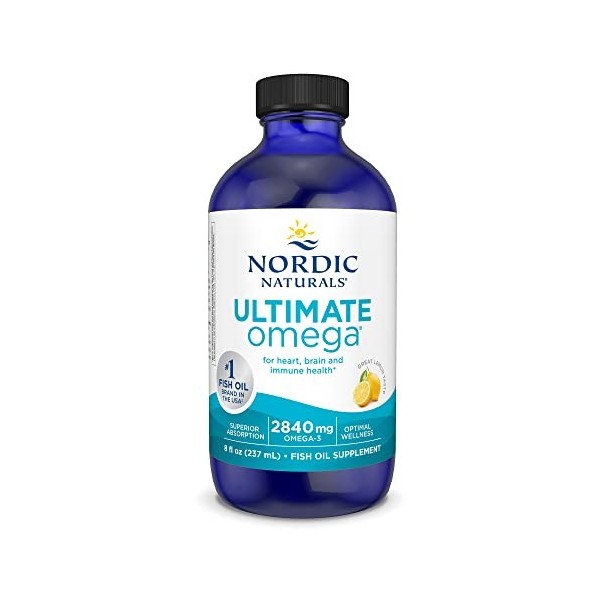 Ultime Omega, citron, 8 fl oz 237 ml - Nordic Naturals