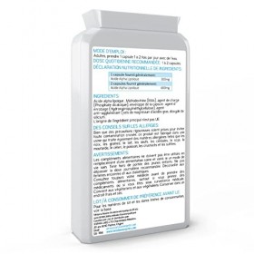 Acide alpha lipoïque 300 mg 120 comprimés - ALA double à la fois R-ALA et S-ALA - Fabriqué au Royaume-Uni